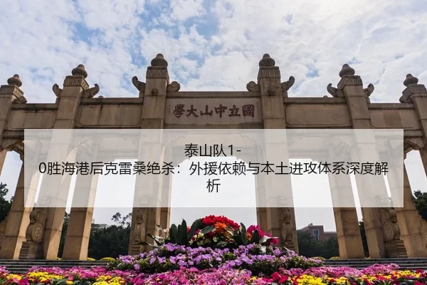 泰山队1-0胜海港后克雷桑绝杀：外援依赖与本土进攻体系深度解析